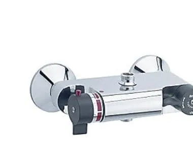 Damixa TMC termostatblandare spegelvänd för badkar/dusch