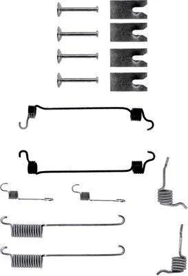 Monteringssats, bromsbackar HELLA 8DZ 355 200-391