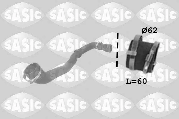 Laddluftslang SASIC 3336212