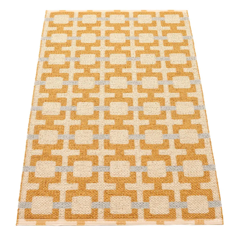 Pappelina, Tom matta Ochre/Cream/Sage 70 x 120 cm