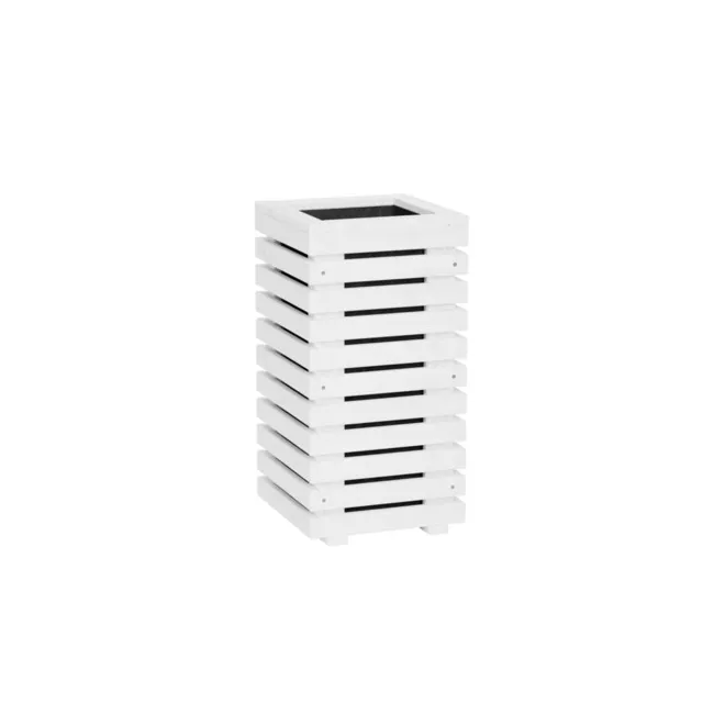 PLANTERINGSLÅDA HORIZONT 2 VIT RAL9010 | Beijerbygg Byggmaterial