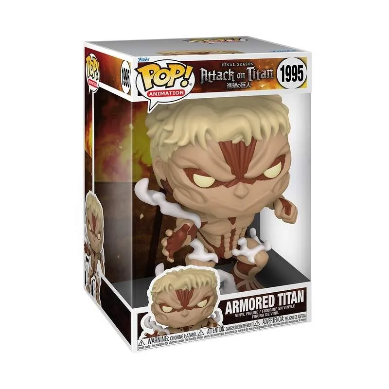 Attack On Titan Jumbo Vinylfigur - Pansar Titan Samlarobjekt