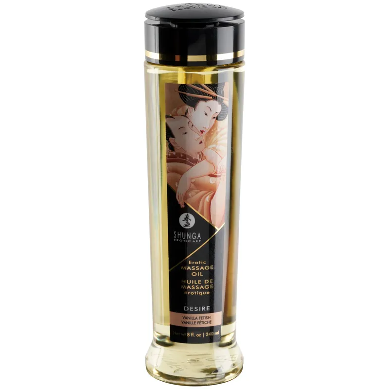 Shunga Erotic Sensuell Doftande Massageolja 240 ml - Klar