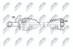 Drivaxel NTY NPW-FT-091