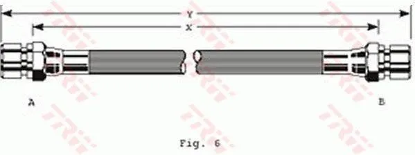 Bromsslang TRW PHA104