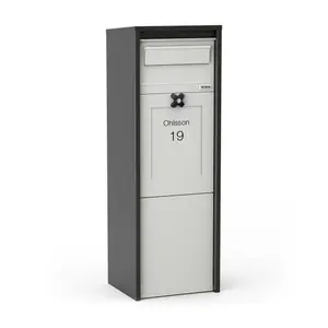Paketpostlåda Oskar Ljusgrå - NCS S 2500-N