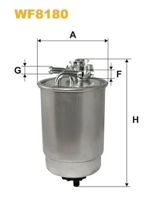 Bränslefilter WIX FILTERS WF8180