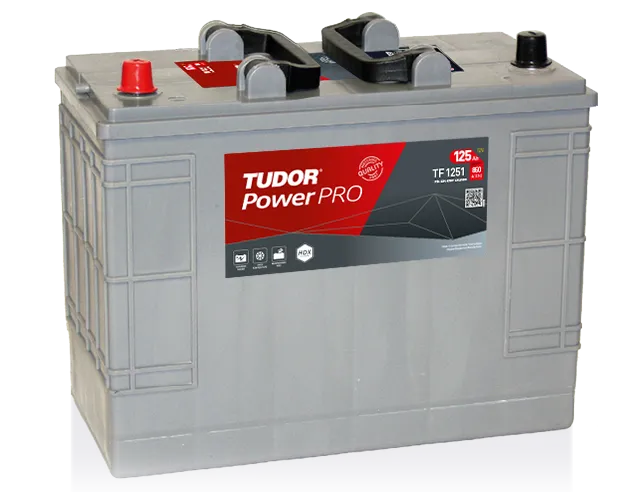 Tudor TF1251 Startbatteri 12V, 125 Ah
