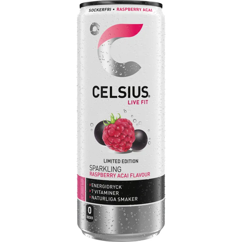 Celsius Raspberry Acai 250ml