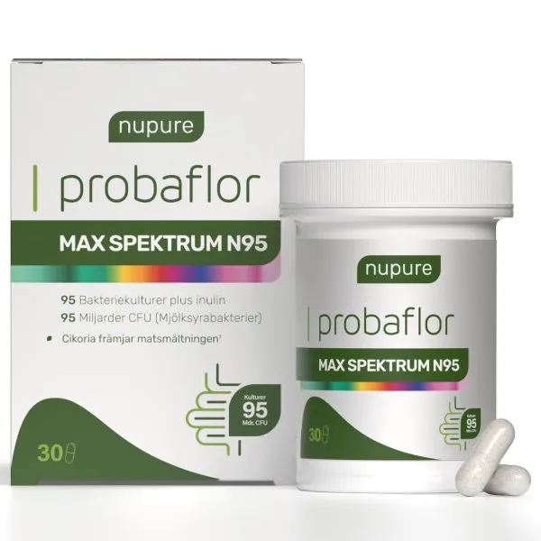Nupure Probaflor MAX Spektrum N95 30 kapslar