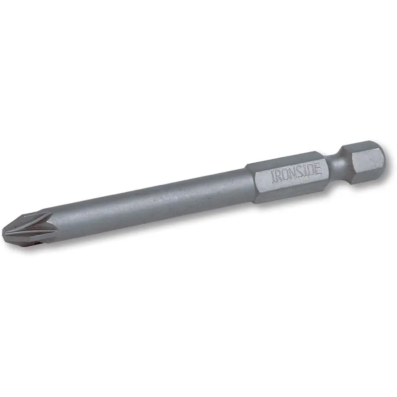 Ironside 201679 Bits pozidriv, 75 mm, 2-pack PZ2