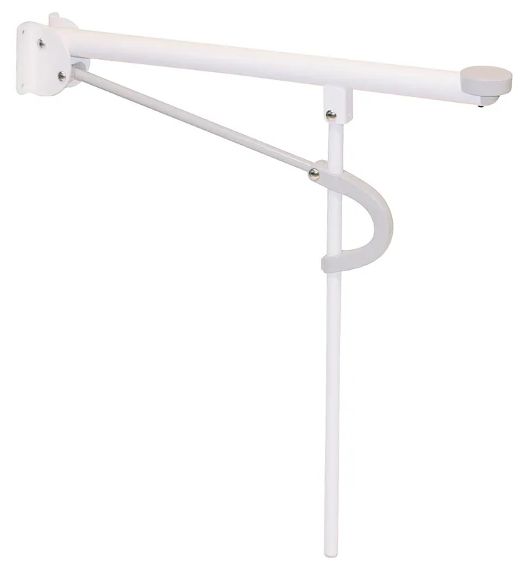 Etac Optima L Toalettarmstöd 735 mm, vitlackerad