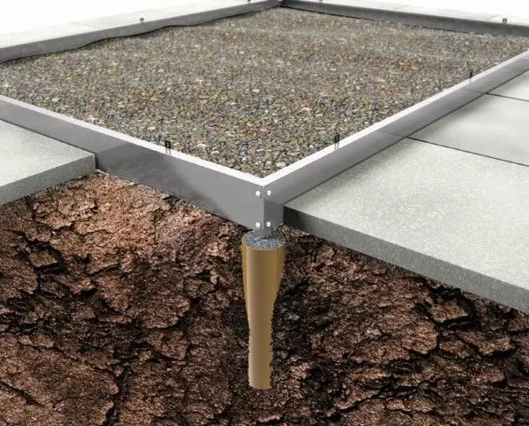 Halls SO1696 Fundament 6,2 m², aluminium