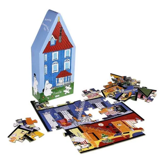 Mumin House Deco Pussel 40 Bitar
