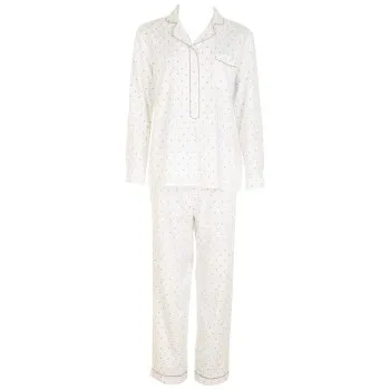 Missya Pernille Pyjamas Benvit bomull Large Dam