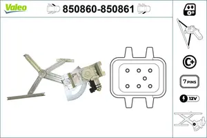 Fönsterhiss VALEO 850860
