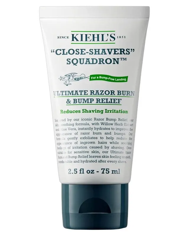 Kiehl’s Men Close Shavers Squadron Ultimate Razor Burn & Bump Relief 75 ml