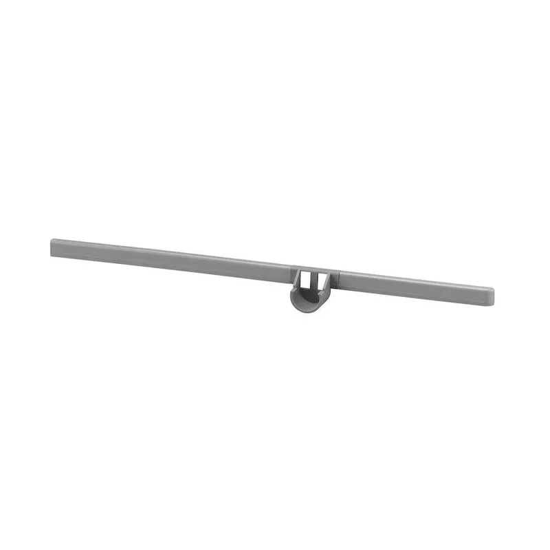 Elfa 480680 Konsoltäcklist platinum, 33x420x33 mm Vänster