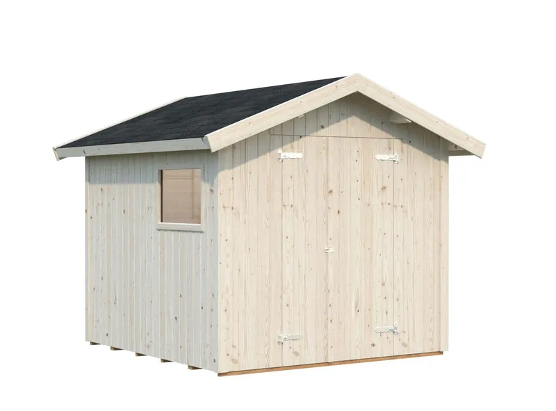 Palmako Nils Förråd 5,6 m²/inv. 5,4 m², impr. natur