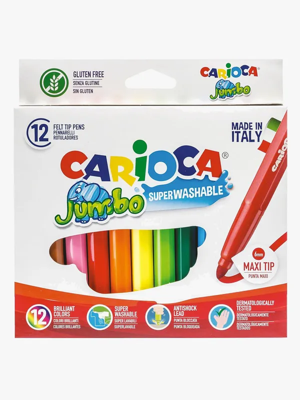 Jumbofiberpennor 12-p, Carioca