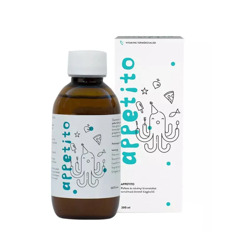 Vitaking – Appetito Ört Sirap, 200 ml