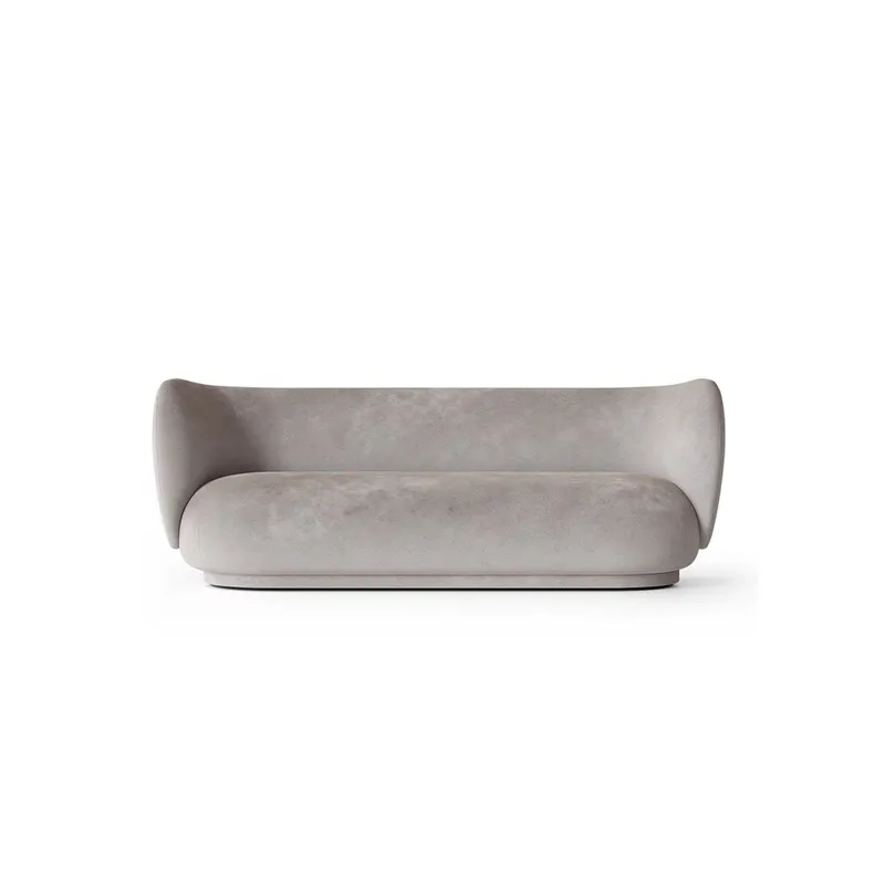 Ferm Living, Rico 3-sits soffa Faded Concrete
