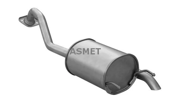 ASMET 13.037 Bakre ljuddämpare