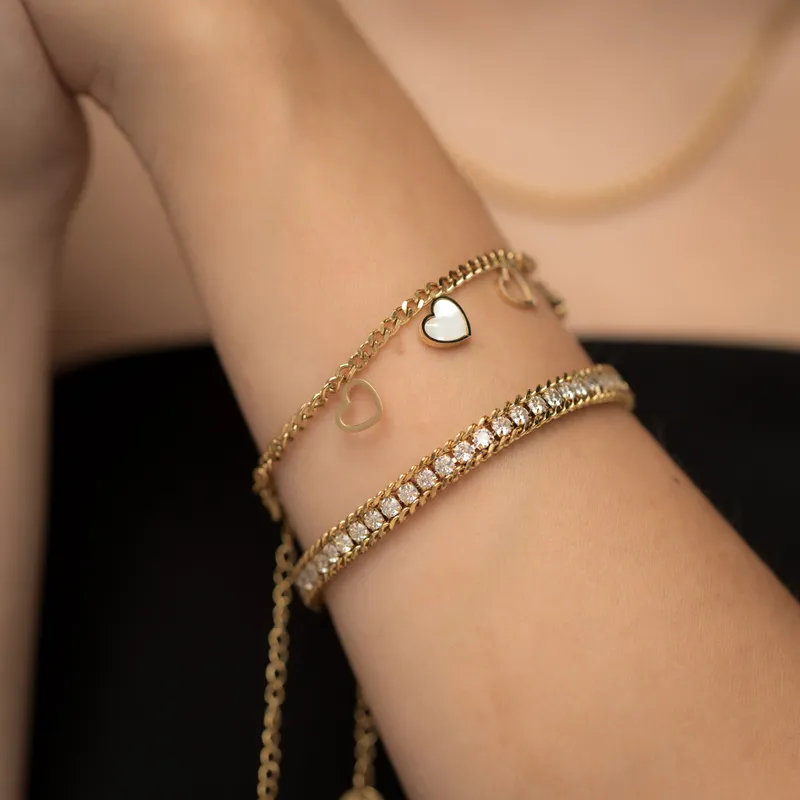 Hearts in the Sky Armband