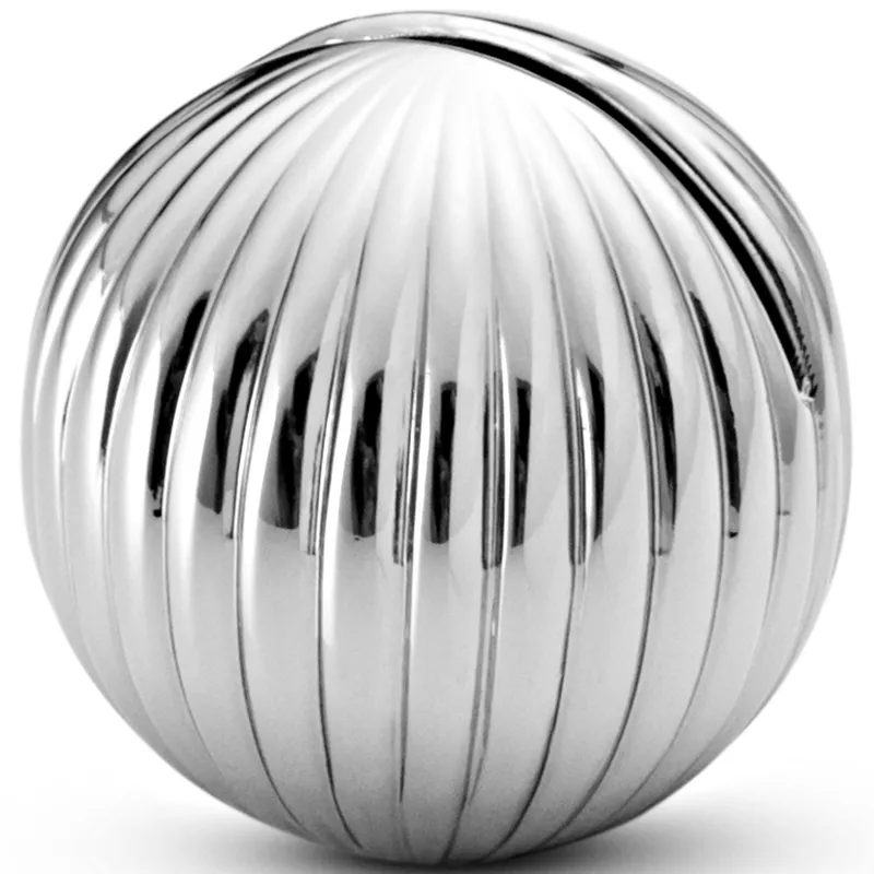 Georg Jensen Bernadotte hållare för placeringskort 4-pack Krompläterad