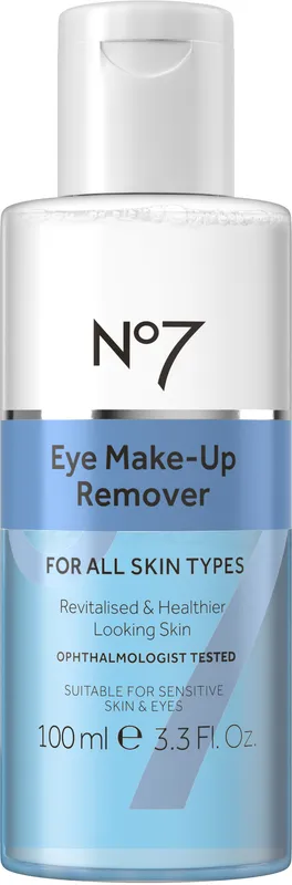 No7 Eye Make Up Remover For All Skin Types - 100 ml