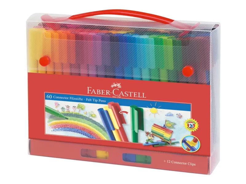 Faber-Castell Gift set Connector felt-tip pen 60 pcs