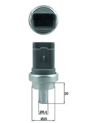 MAHLE TSE 18 Kylvätsketemperatursensor
