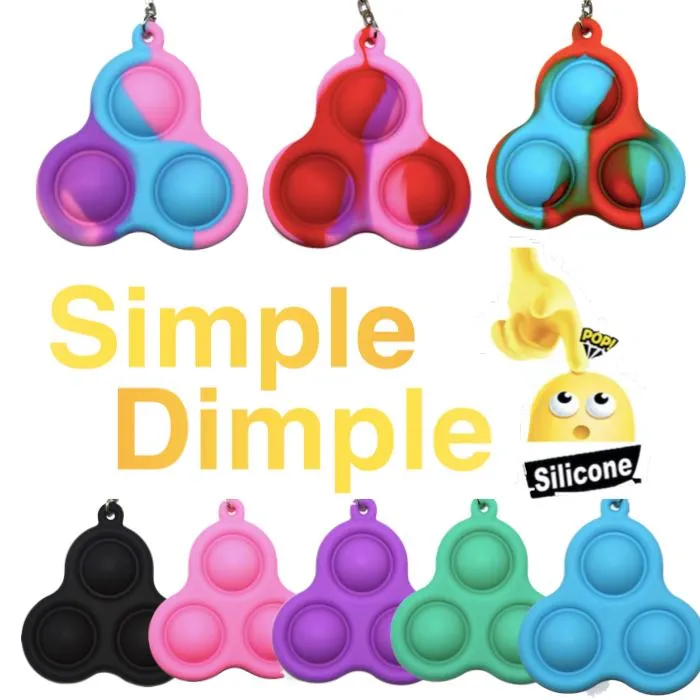 2-pack Simple dimple, MINI Pop it Fidget Finger Toy / Leksak- CE (#8802)
