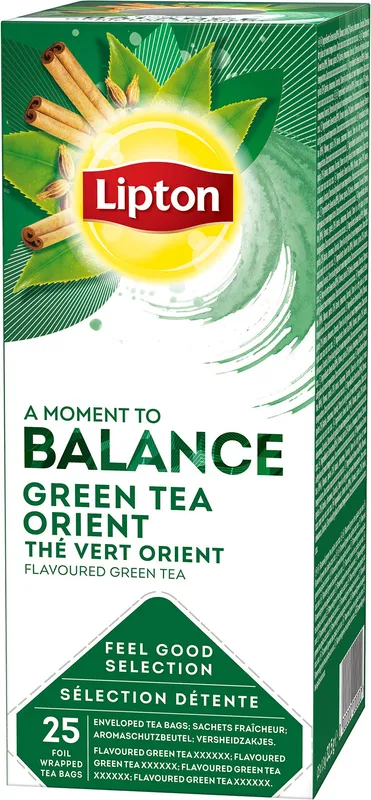 Te LIPTON påse Green Tchae Orient 25/FP