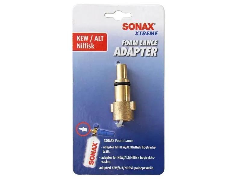 Sonax Foam Lance-adaptrer - Passande NILFISK/KEW/ALT Högtryckstvätt