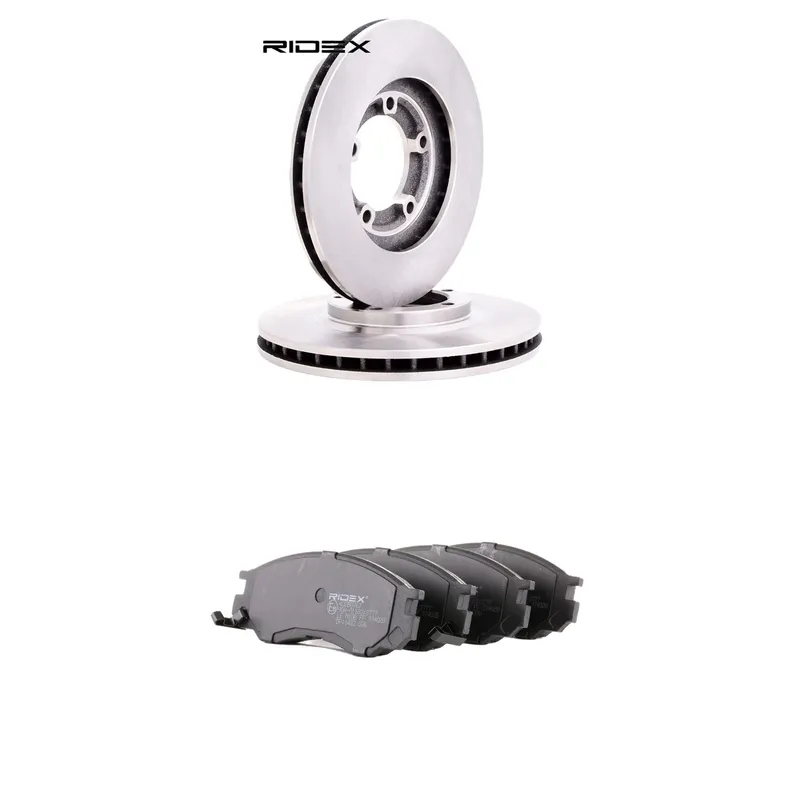 Bromssats, skivbroms RIDEX 3405B3227