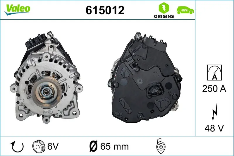 Startgenerator VALEO 615012