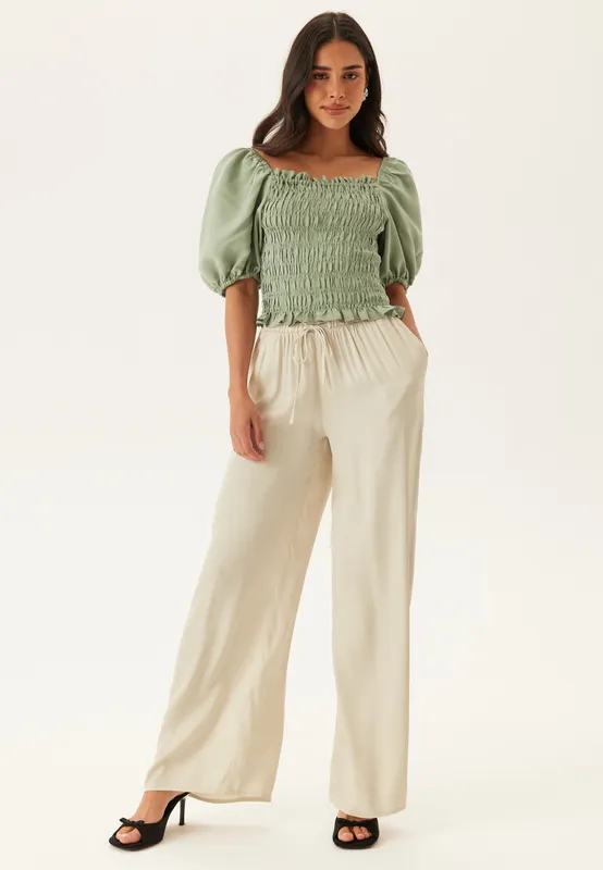 CC Viscose Satin Trousers (#2547)