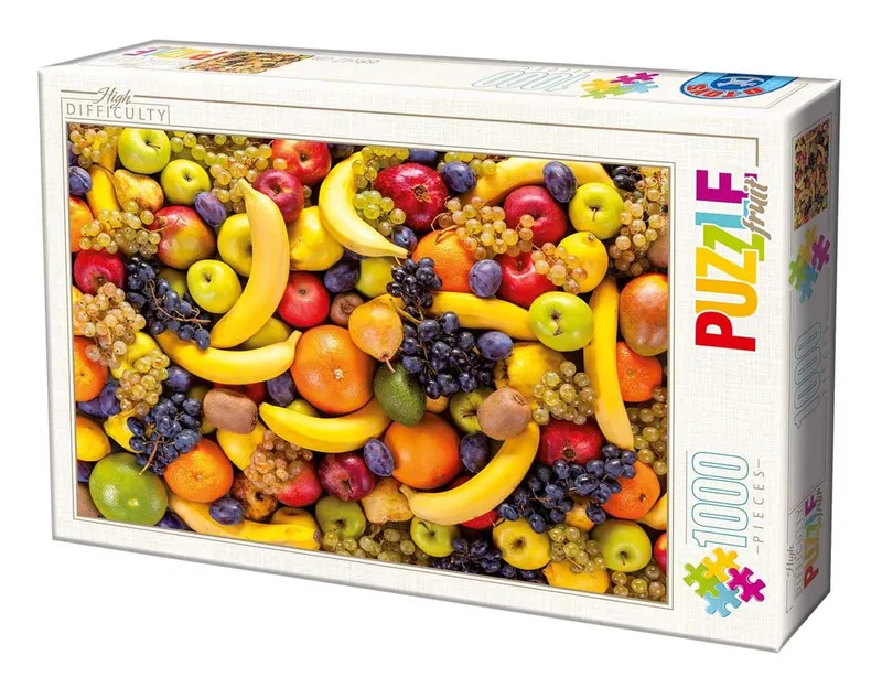 DToys Pussel – Fruktkollage 1000 bitar