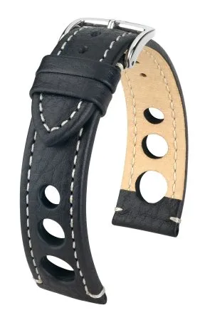 RALLY Calf Leather Black L - 20 mm