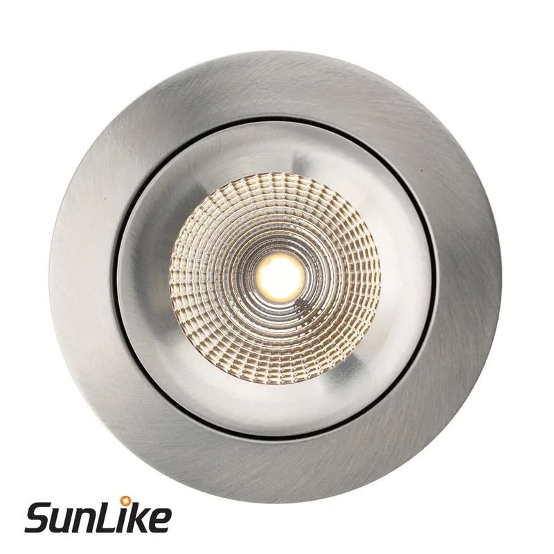 Downlight One360 SunLike 3000K Ra97 Dim IP44 Aluminium