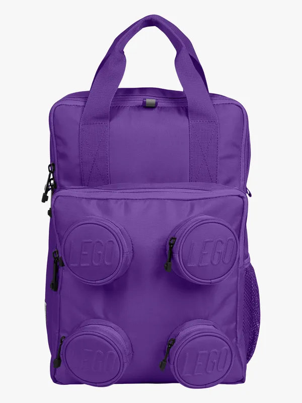 LEGO® Brick 2×2 Ryggsäck 15L Light, Medium Lilac