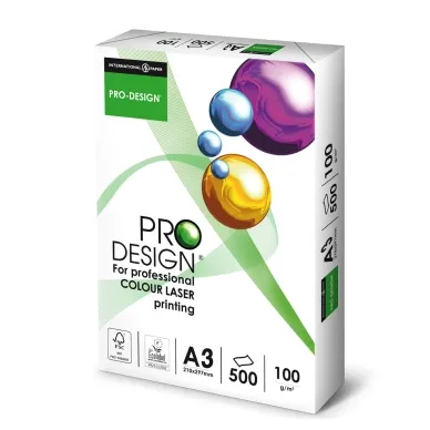 Pro Design, 90g, A3, ohålat, 500 ark