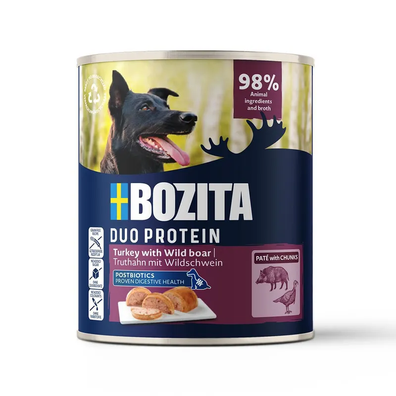 Bozita Paté Våtfoder till Hund av Kalkon & Vildsvin
