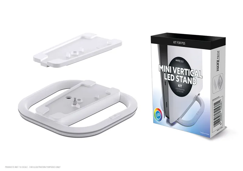 MAXX TECH Mini Vertical LED Stand – Sony PlayStation 5