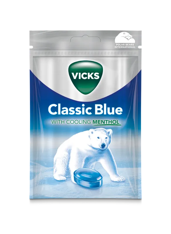 Vicks Classic Blue with cooling menthol 72 gr