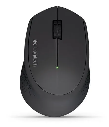 Logitech M280 - mus - Mouse - Optic - 3 knappar - Svart