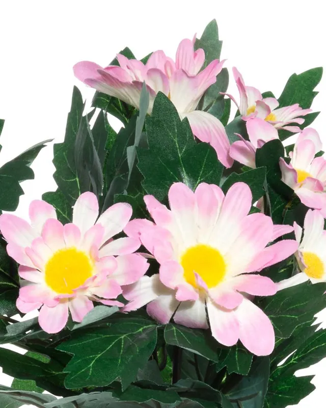 Konstgjord blomma Tusensköna Ljusrosa 30 cm
