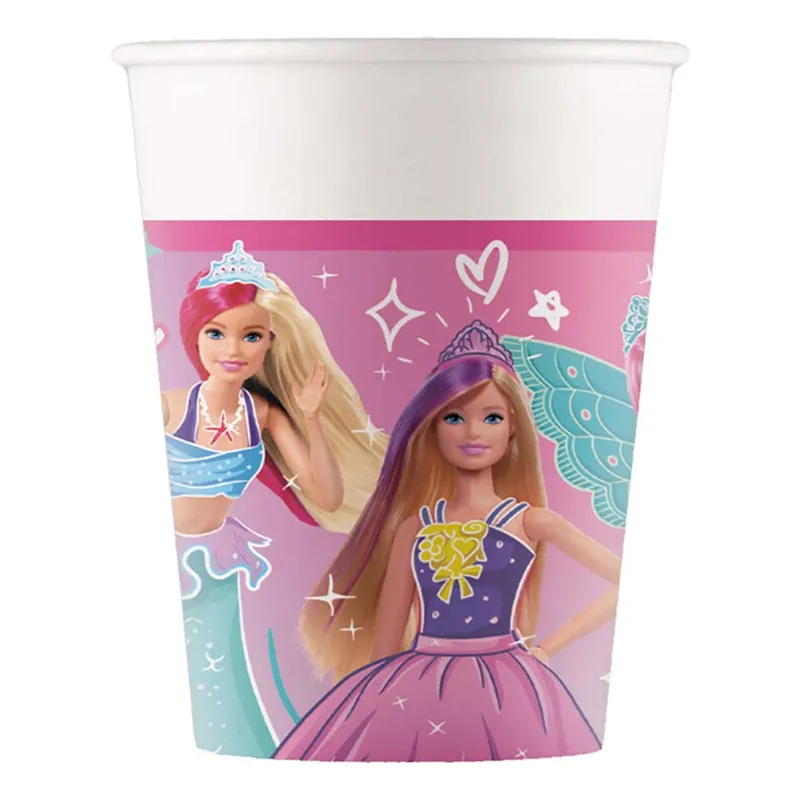 Pappersmuggar Barbie Fantasy - 8-pack