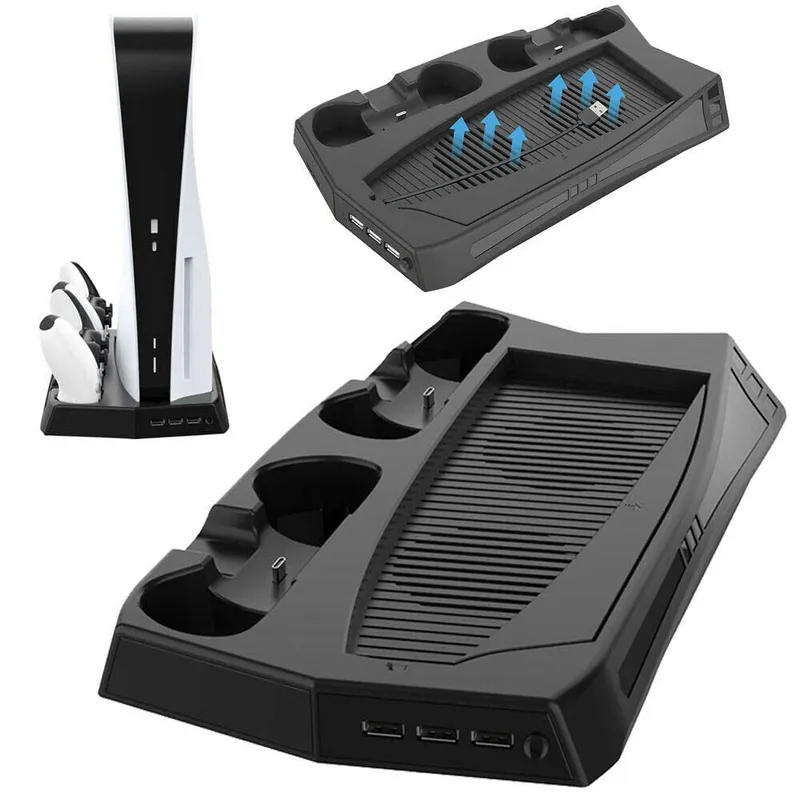 Freaks And Geeks Docking Station with Charging Station and Ventilation – PS5 – Sony PlayStation 5